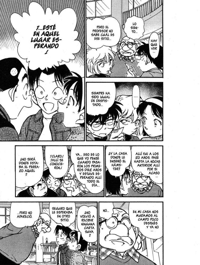 Detective Conan Capitulo 410: El primer amor del profesor página 9