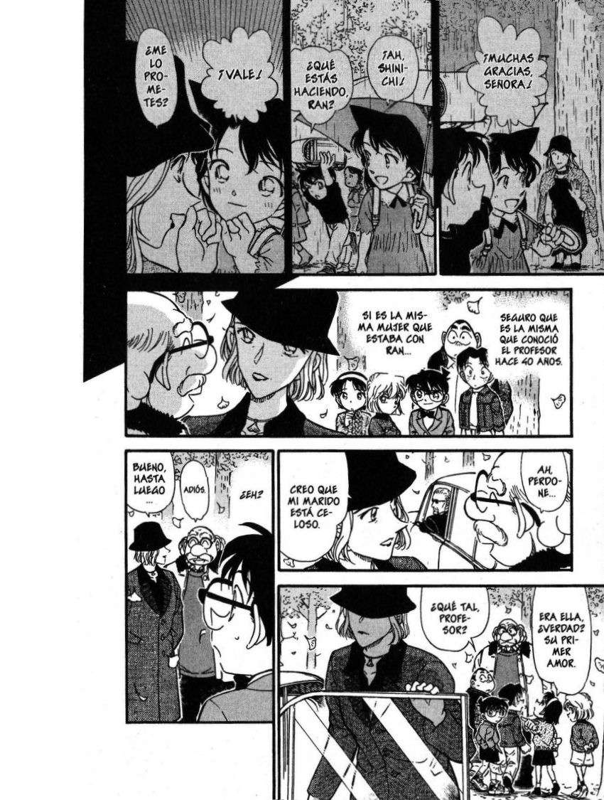Detective Conan Capitulo 412: Primer amor: Reencuentro y despedida página 15