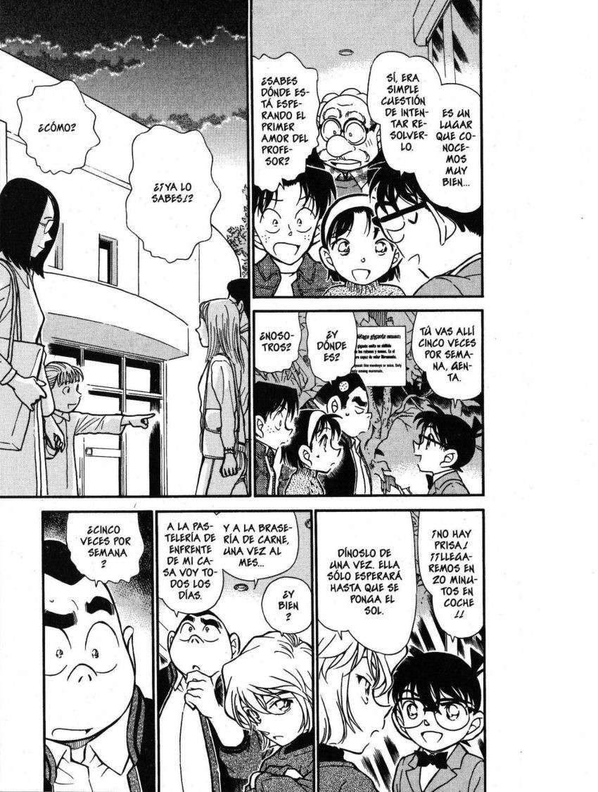 Detective Conan Capitulo 412: Primer amor: Reencuentro y despedida página 2
