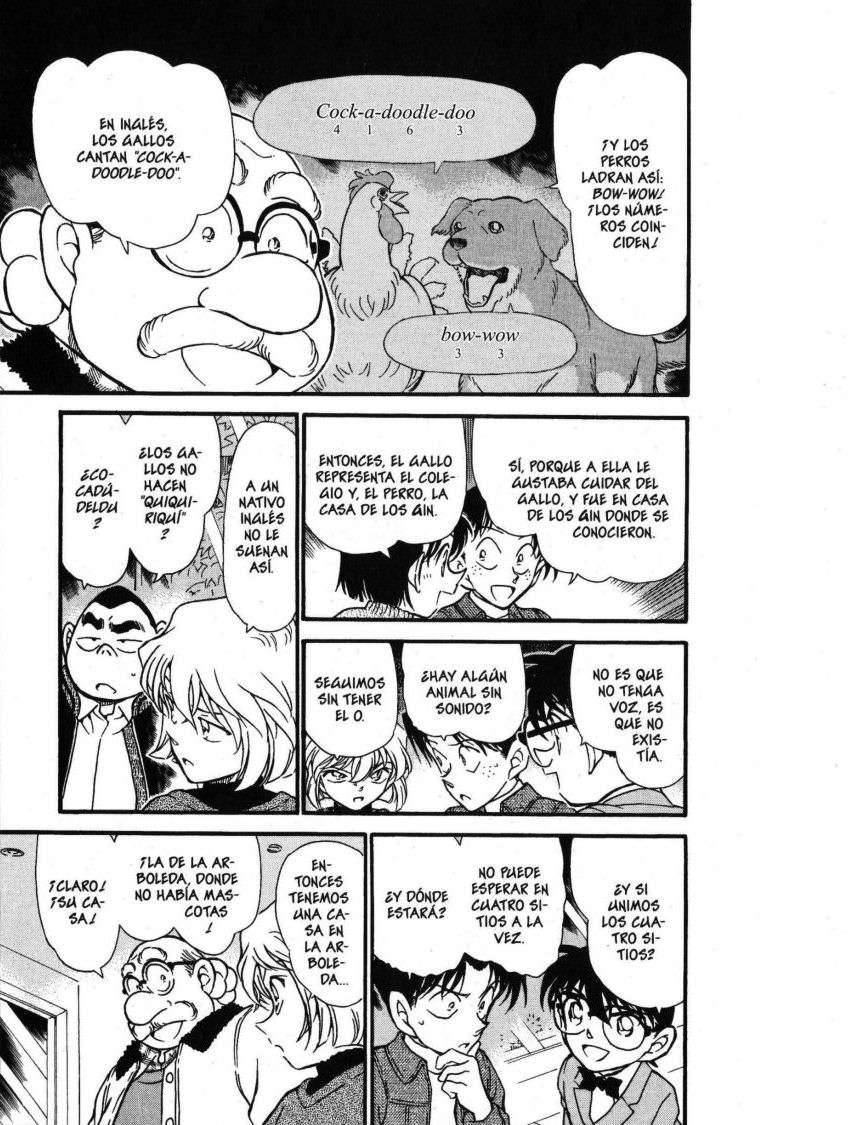 Detective Conan Capitulo 412: Primer amor: Reencuentro y despedida página 6