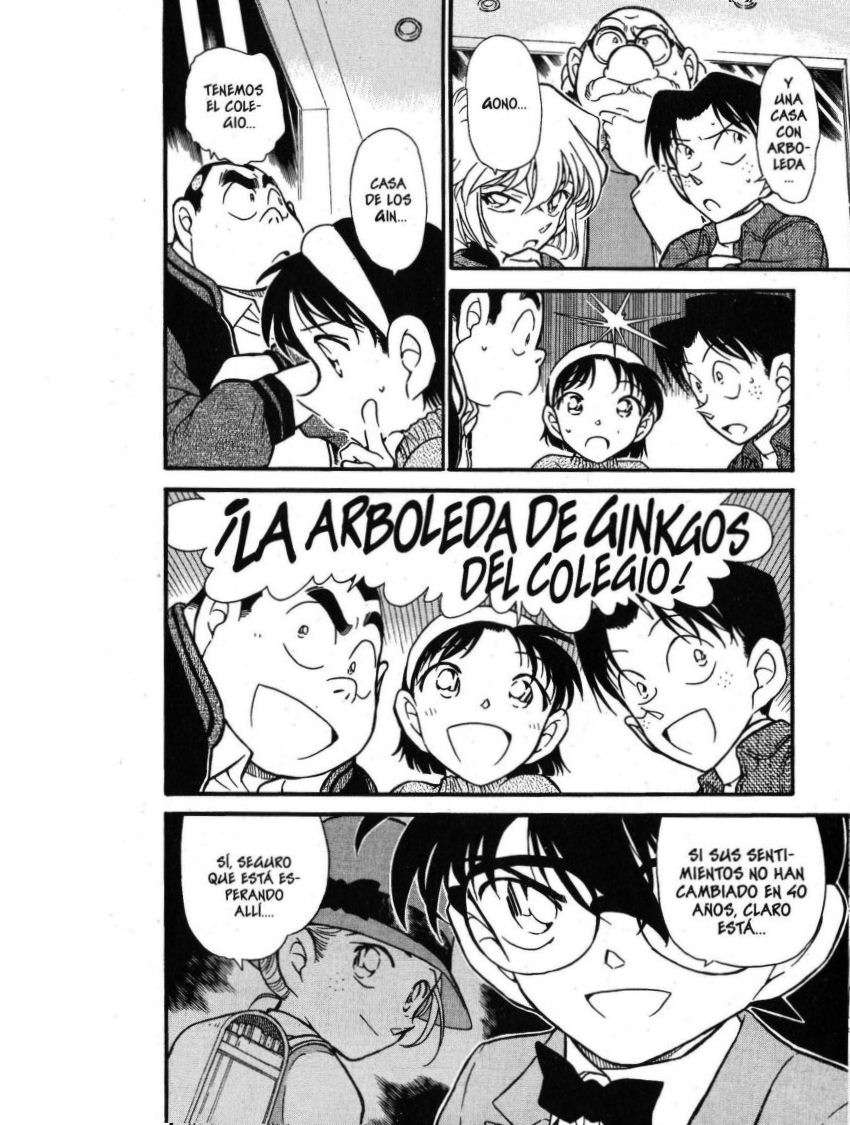 Detective Conan Capitulo 412: Primer amor: Reencuentro y despedida página 7