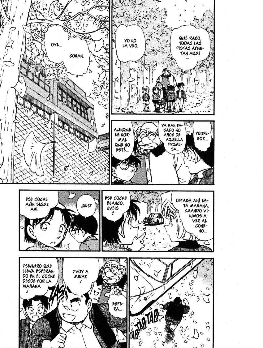 Detective Conan Capitulo 412: Primer amor: Reencuentro y despedida página 8