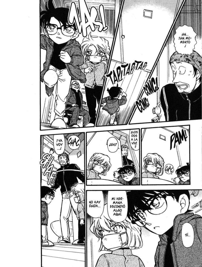 Detective Conan Capitulo 423: El enigma que dejó el visitante página 15