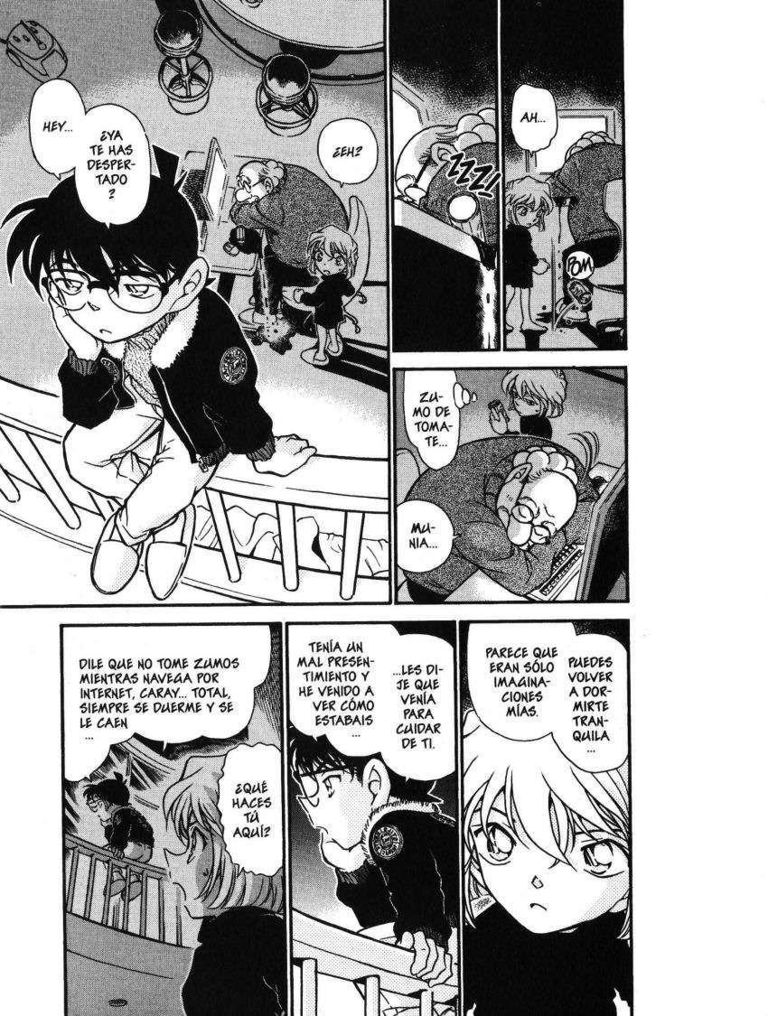 Detective Conan Capitulo 423: El enigma que dejó el visitante página 4