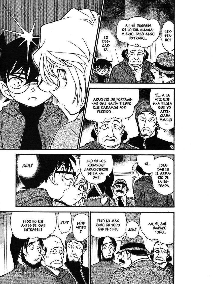Detective Conan Capitulo 424: Un pequeño secreto en una habitación secreta página 14