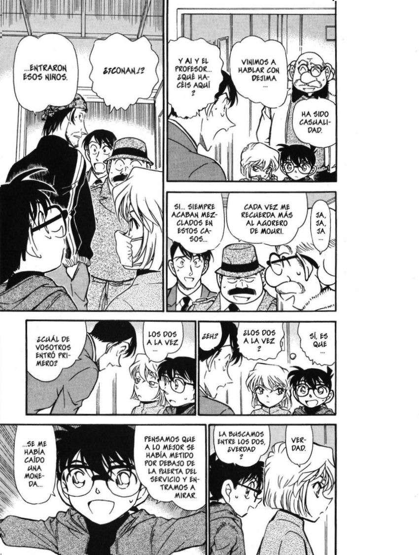 Detective Conan Capitulo 424: Un pequeño secreto en una habitación secreta página 6