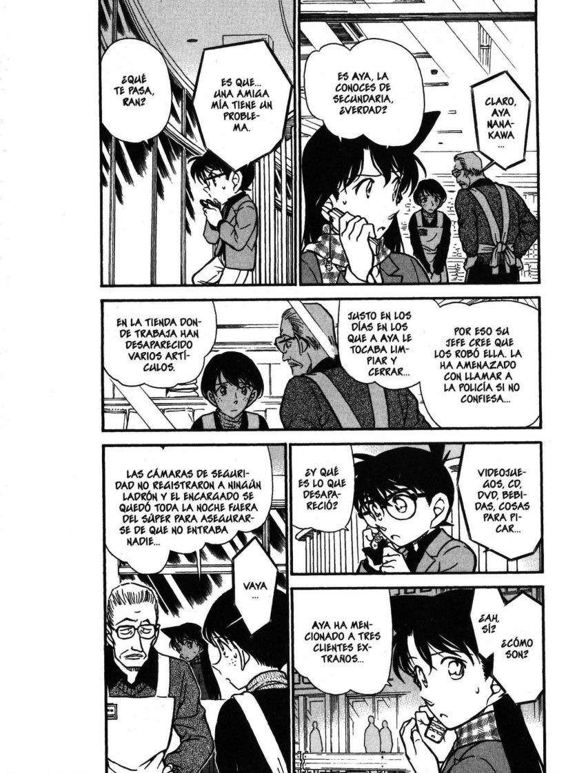 Detective Conan Capitulo 428: Las deducciones de Ran página 3