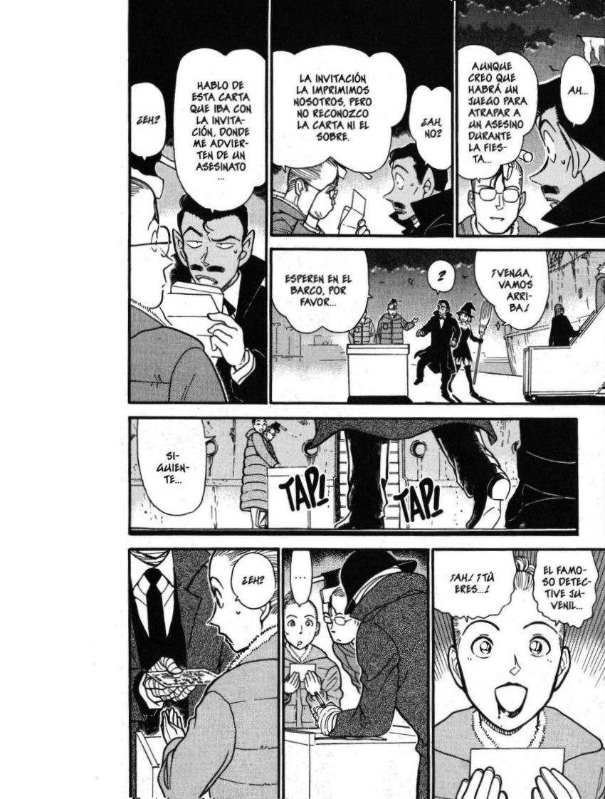 Detective Conan Capitulo 429: La trampa del tétrico festín bajo la luna llena página 16
