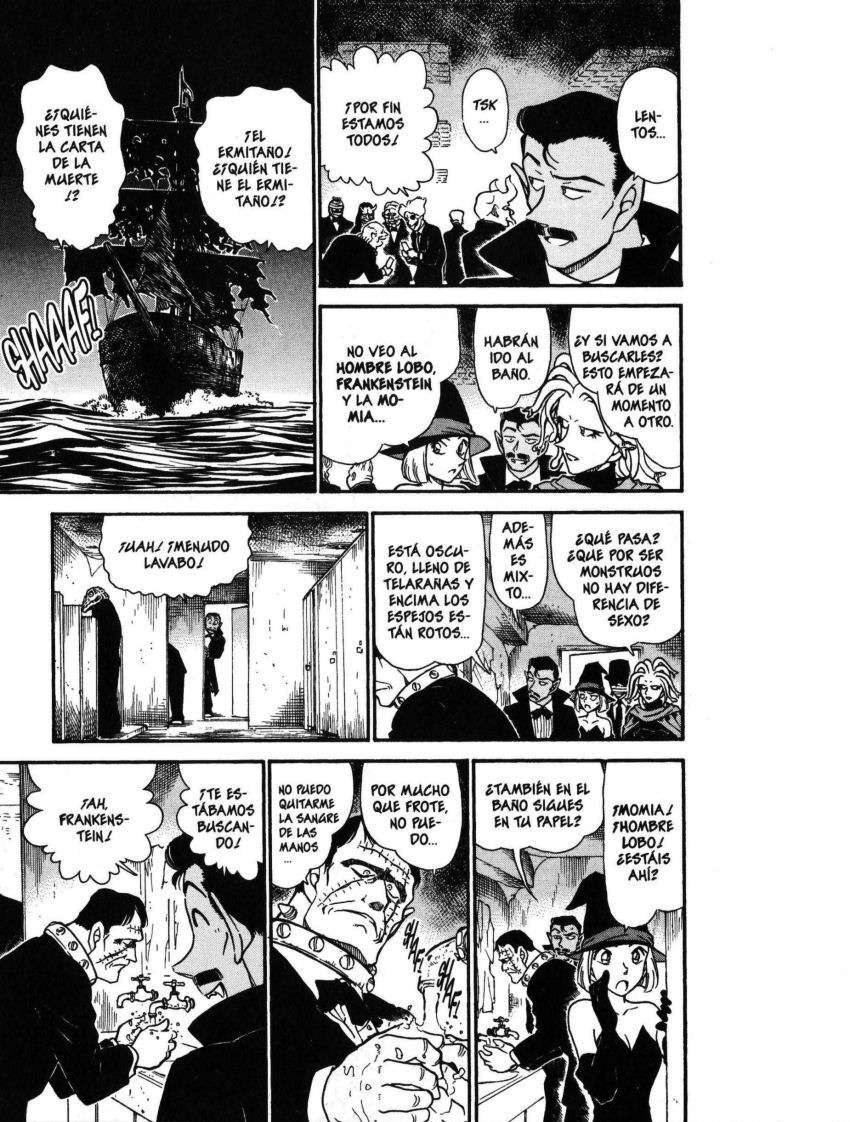 Detective Conan Capitulo 430: Un barco fantasma bañado en sangre página 10