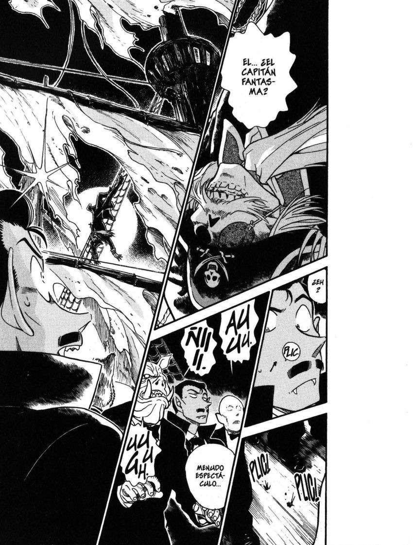 Detective Conan Capitulo 430: Un barco fantasma bañado en sangre página 14