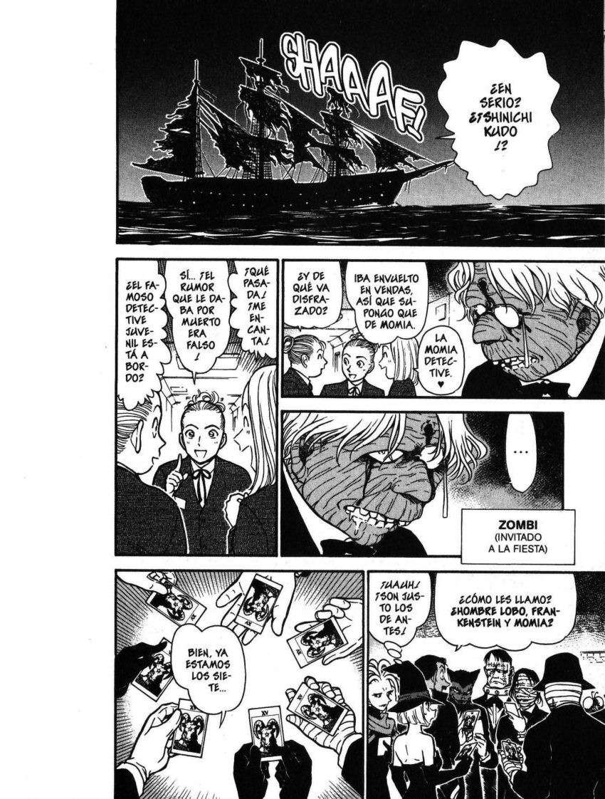 Detective Conan Capitulo 430: Un barco fantasma bañado en sangre página 7