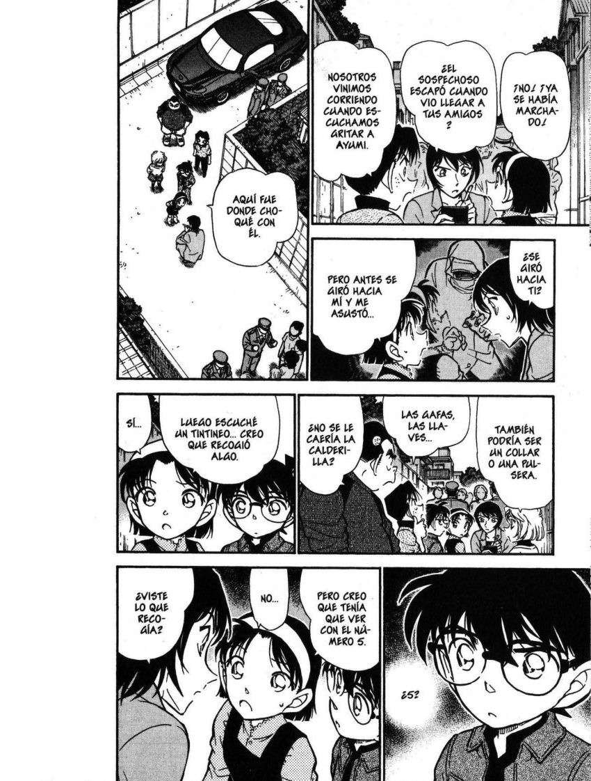 Detective Conan Capitulo 435: Huellas bajo la lluvia página 13