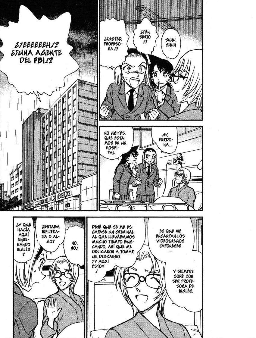 Detective Conan Capitulo 435: Huellas bajo la lluvia página 2