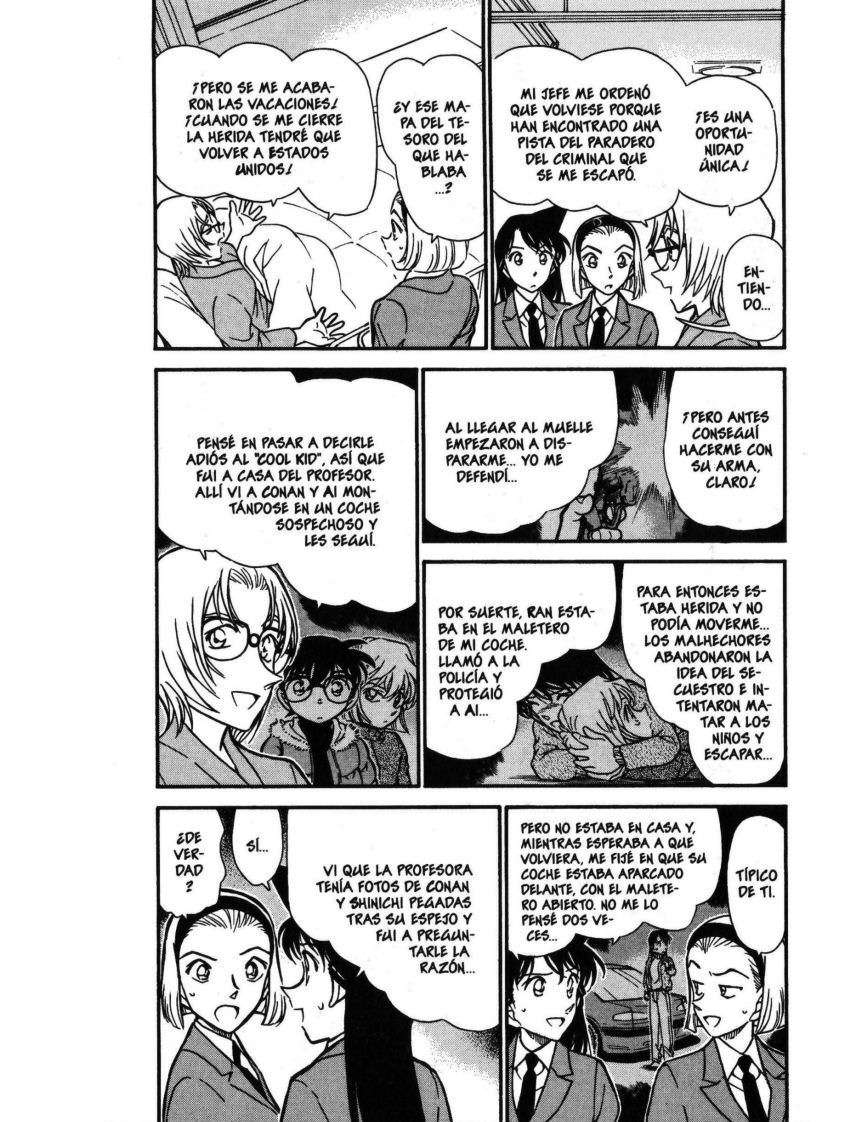 Detective Conan Capitulo 435: Huellas bajo la lluvia página 3