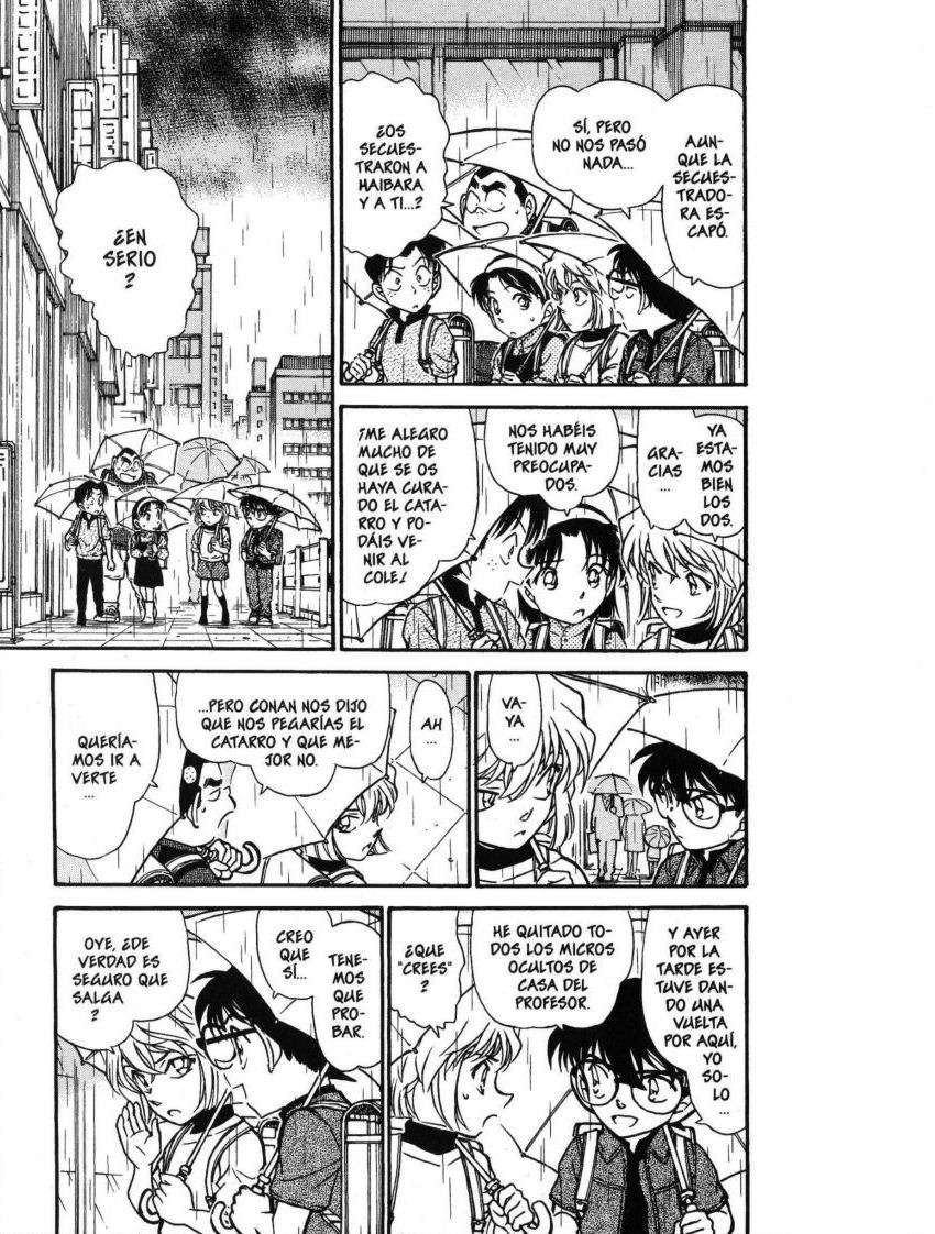 Detective Conan Capitulo 435: Huellas bajo la lluvia página 6