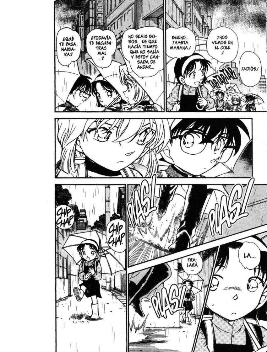 Detective Conan Capitulo 435: Huellas bajo la lluvia página 9