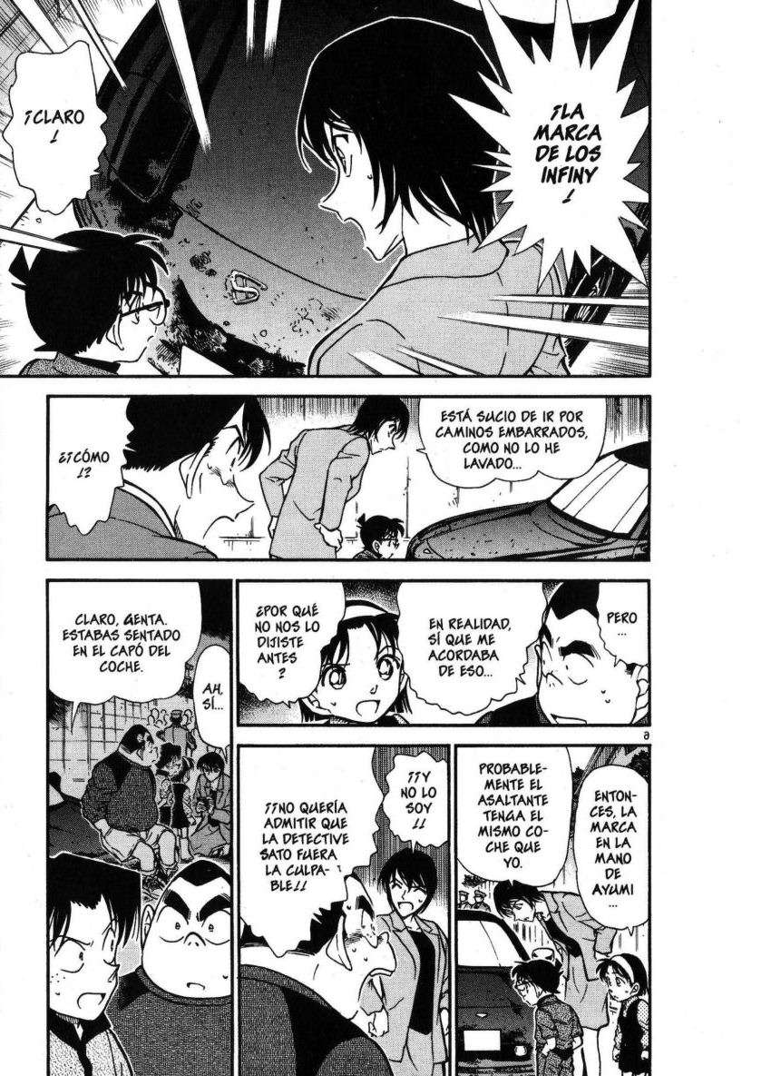 Detective Conan Capitulo 436: ¡Buscad la marca del trasero! página 6