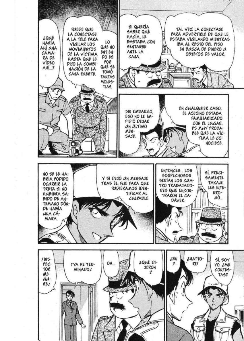 Detective Conan Capitulo 442: Mensaje en seis caras página 13
