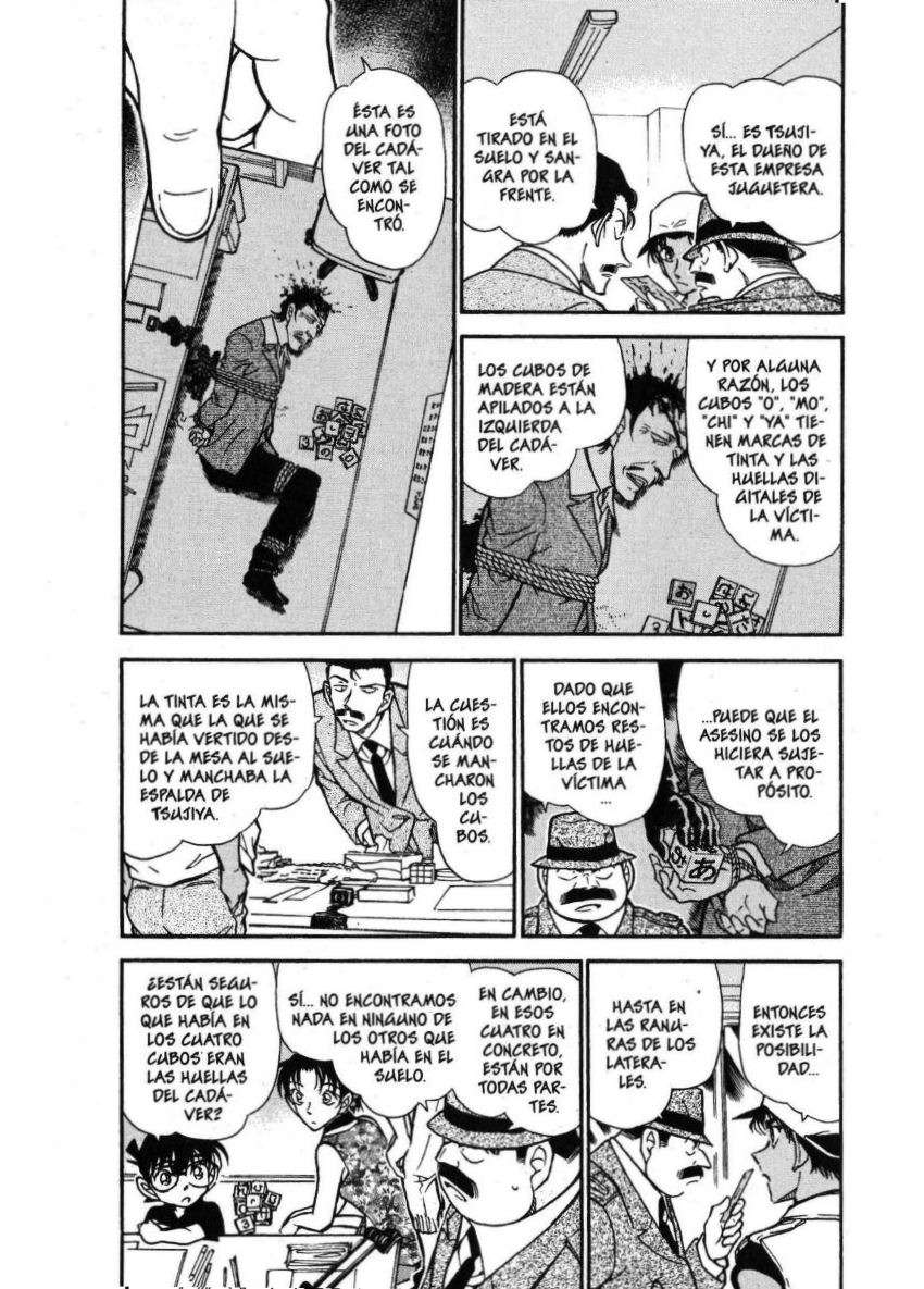 Detective Conan Capitulo 442: Mensaje en seis caras página 3