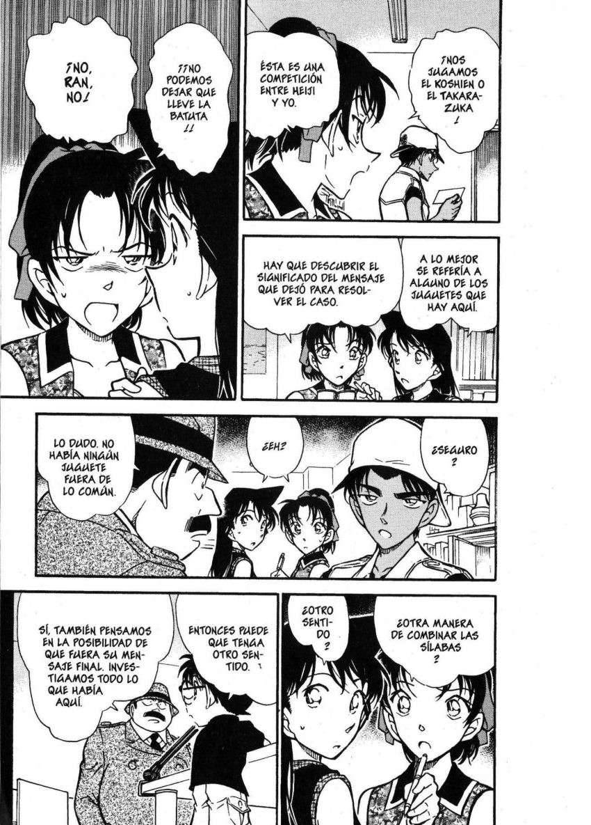 Detective Conan Capitulo 442: Mensaje en seis caras página 6