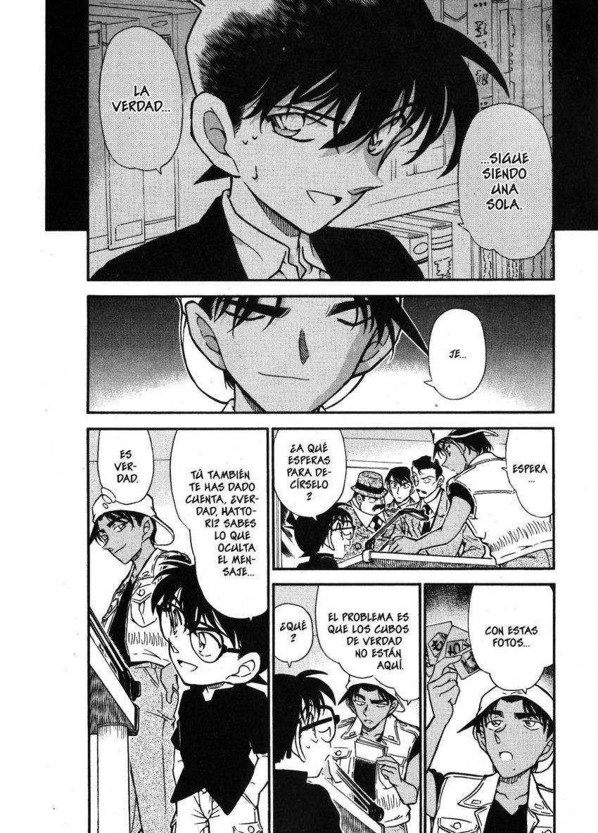 Detective Conan Capitulo 443: ¡Demos la vuelta al mensaje! página 3