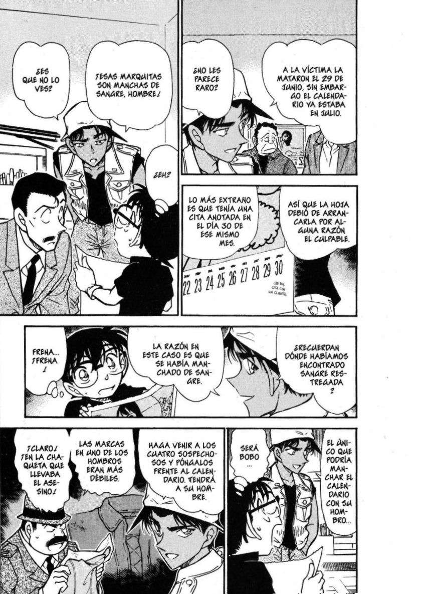 Detective Conan Capitulo 444: El mensaje montado página 12