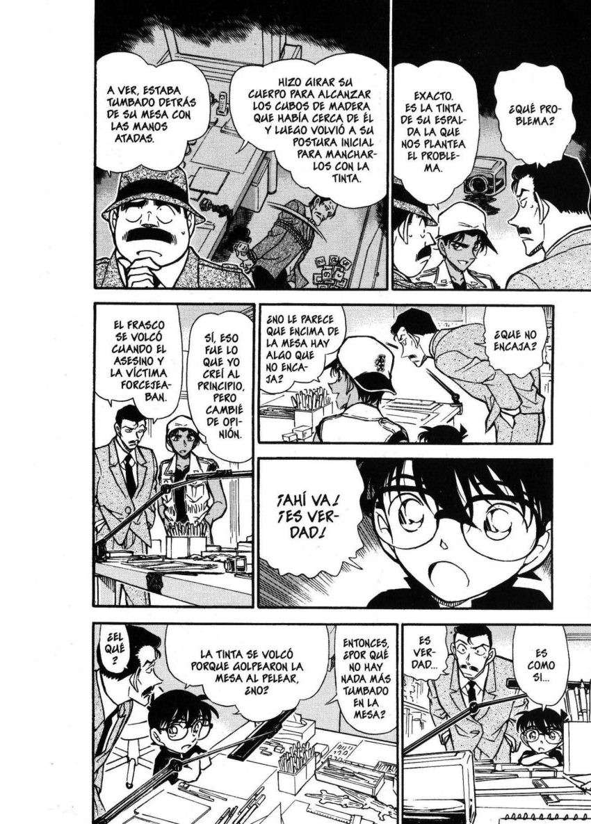 Detective Conan Capitulo 444: El mensaje montado página 9