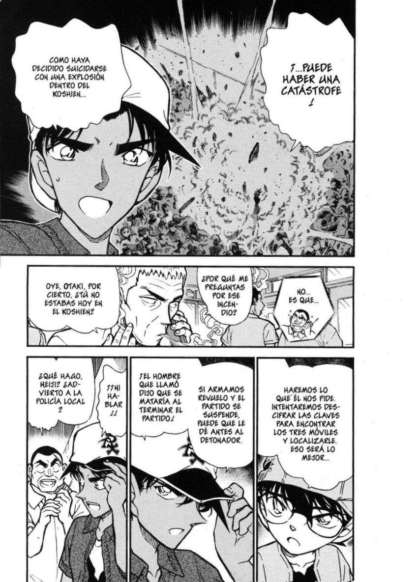 Detective Conan Capitulo 446: El desafío del demonio de Koshien página 6