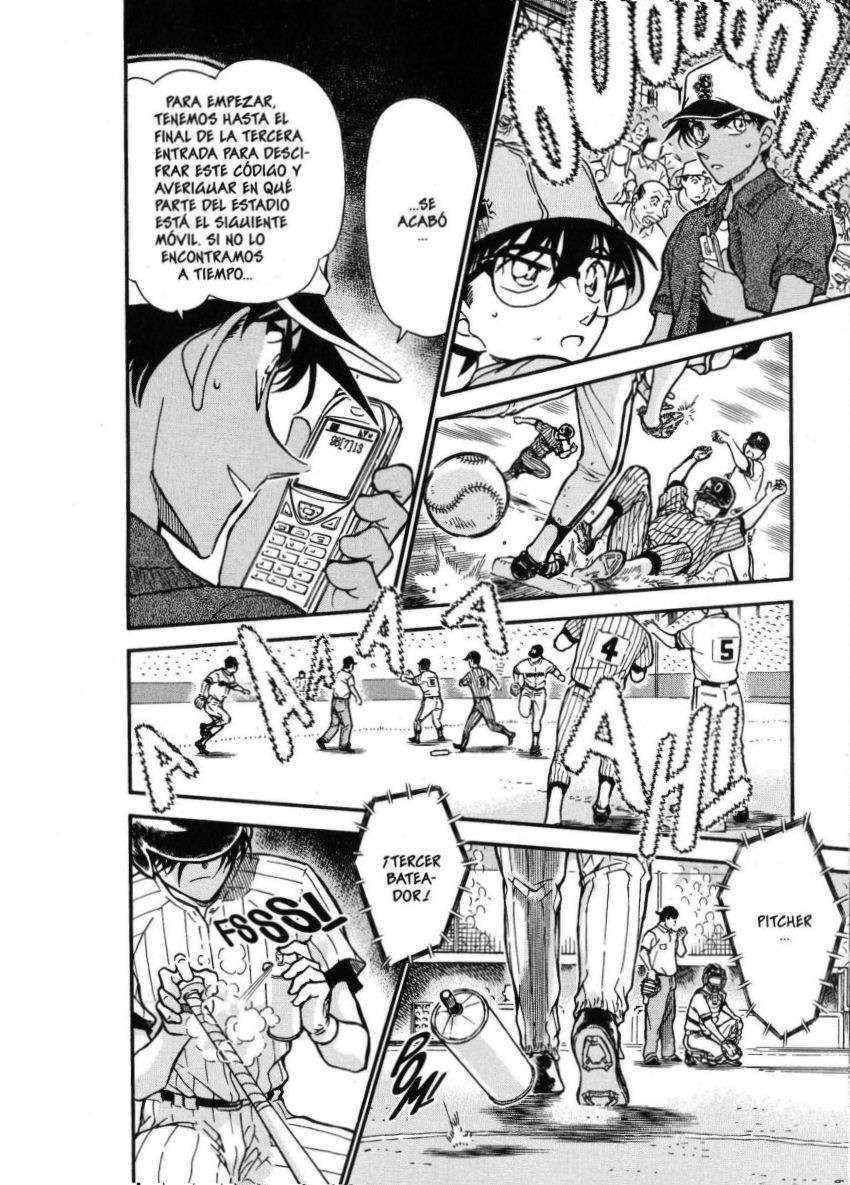 Detective Conan Capitulo 446: El desafío del demonio de Koshien página 7