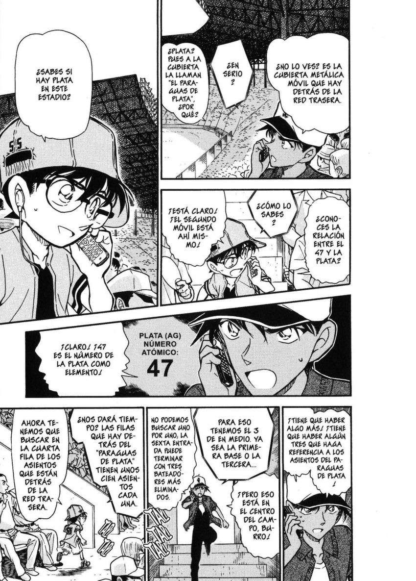 Detective Conan Capitulo 447: ¡Resolved el misterio de los tres números! página 10
