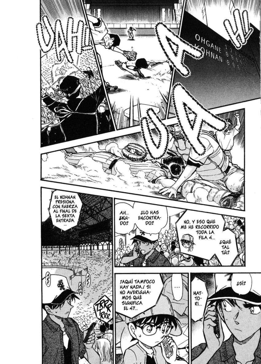 Detective Conan Capitulo 447: ¡Resolved el misterio de los tres números! página 9