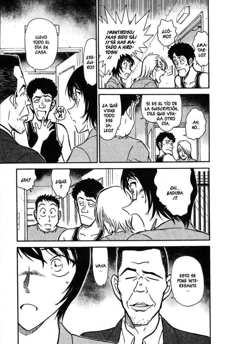 Detective Conan Capitulo 450: Del cielo al infierno página 18