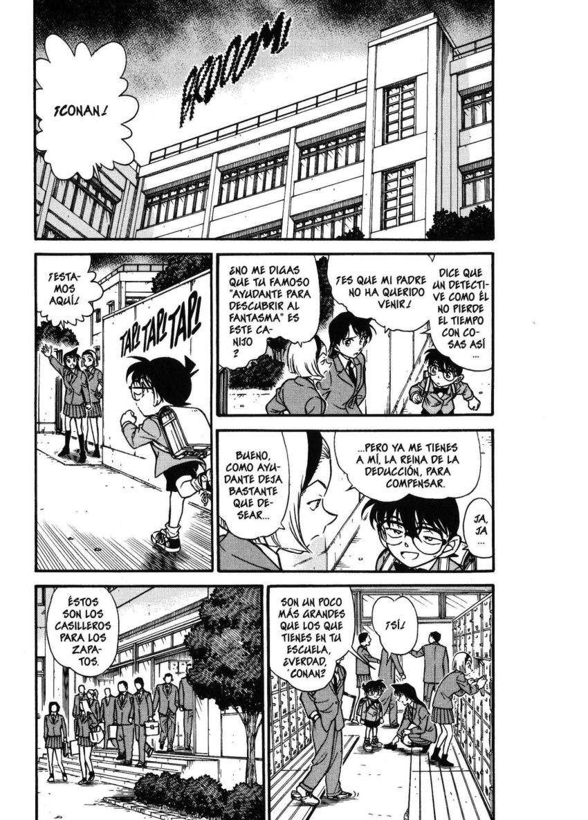 Detective Conan Capitulo 457: Una historia de instituto página 4
