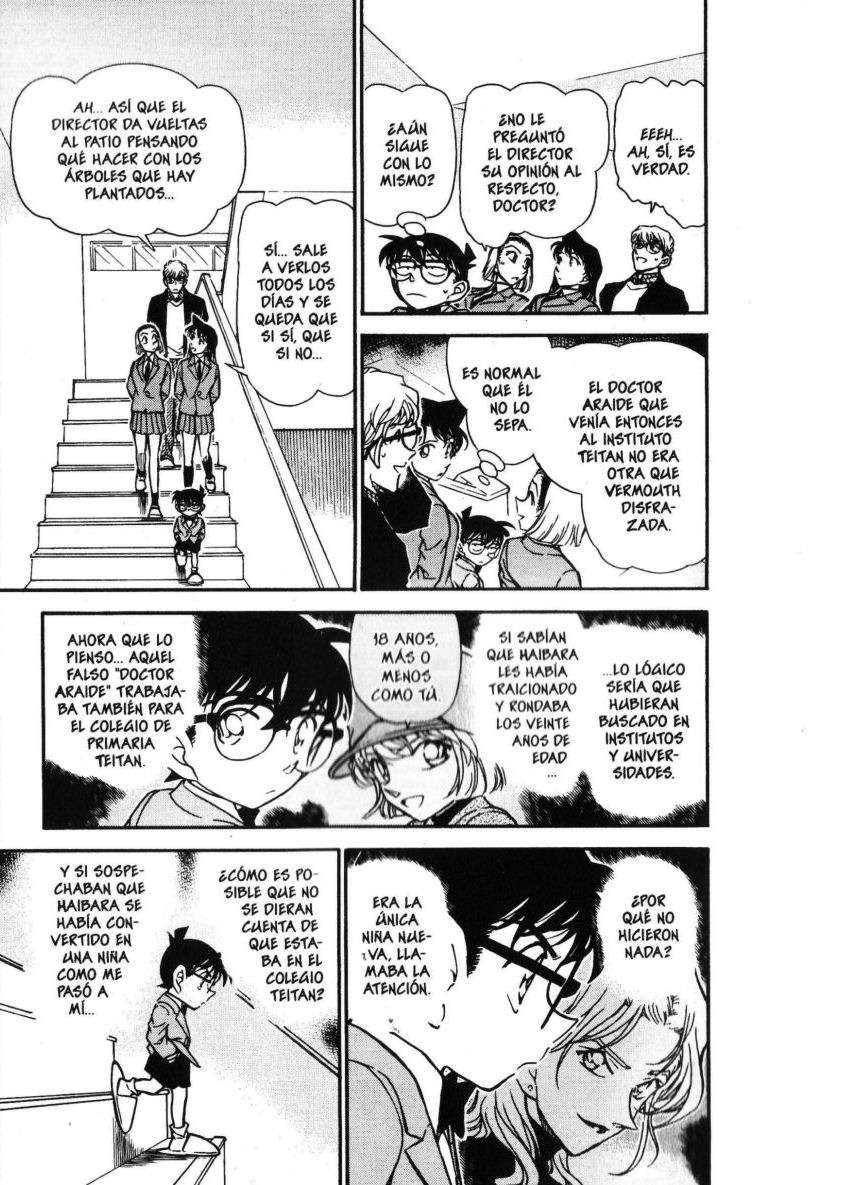 Detective Conan Capitulo 458: ¿Dónde están las pisadas? página 8