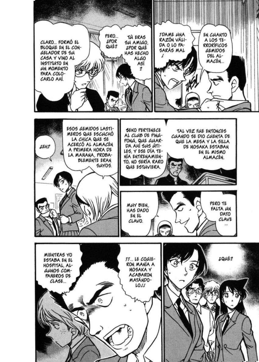 Detective Conan Capitulo 459: La verdad sobre la mesa abandonada página 11