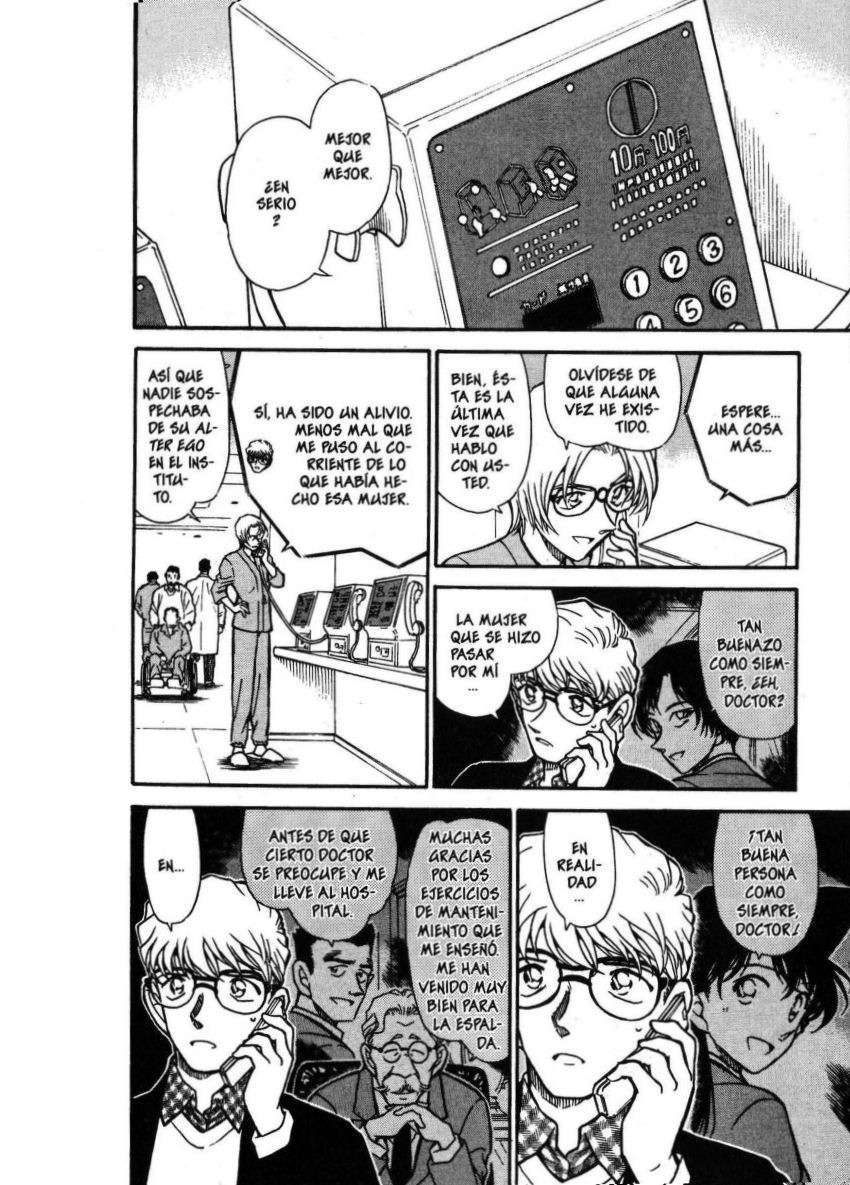Detective Conan Capitulo 459: La verdad sobre la mesa abandonada página 17