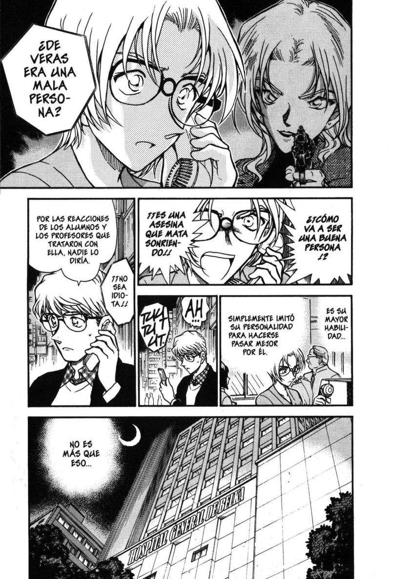 Detective Conan Capitulo 459: La verdad sobre la mesa abandonada página 18