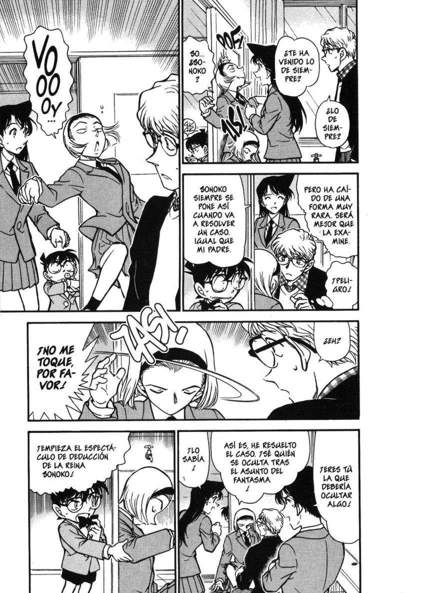 Detective Conan Capitulo 459: La verdad sobre la mesa abandonada página 4
