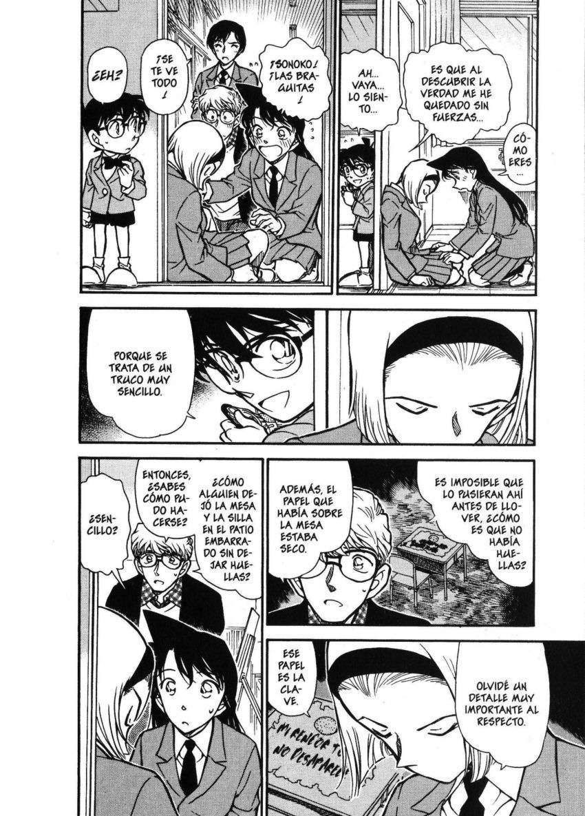 Detective Conan Capitulo 459: La verdad sobre la mesa abandonada página 5