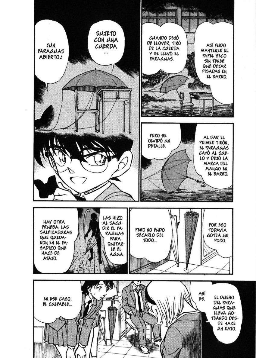 Detective Conan Capitulo 459: La verdad sobre la mesa abandonada página 7