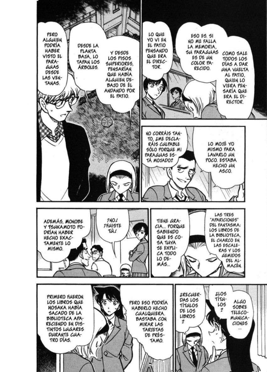 Detective Conan Capitulo 459: La verdad sobre la mesa abandonada página 9