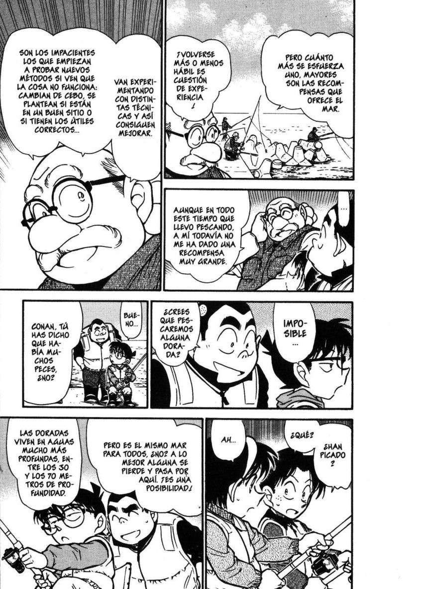 Detective Conan Capitulo 460: Un rincón secreto en medio del mar página 10