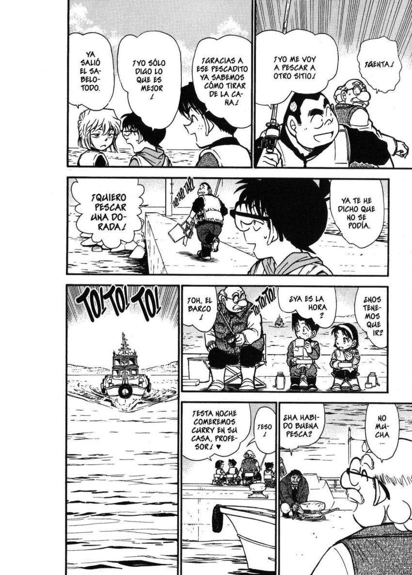 Detective Conan Capitulo 460: Un rincón secreto en medio del mar página 13