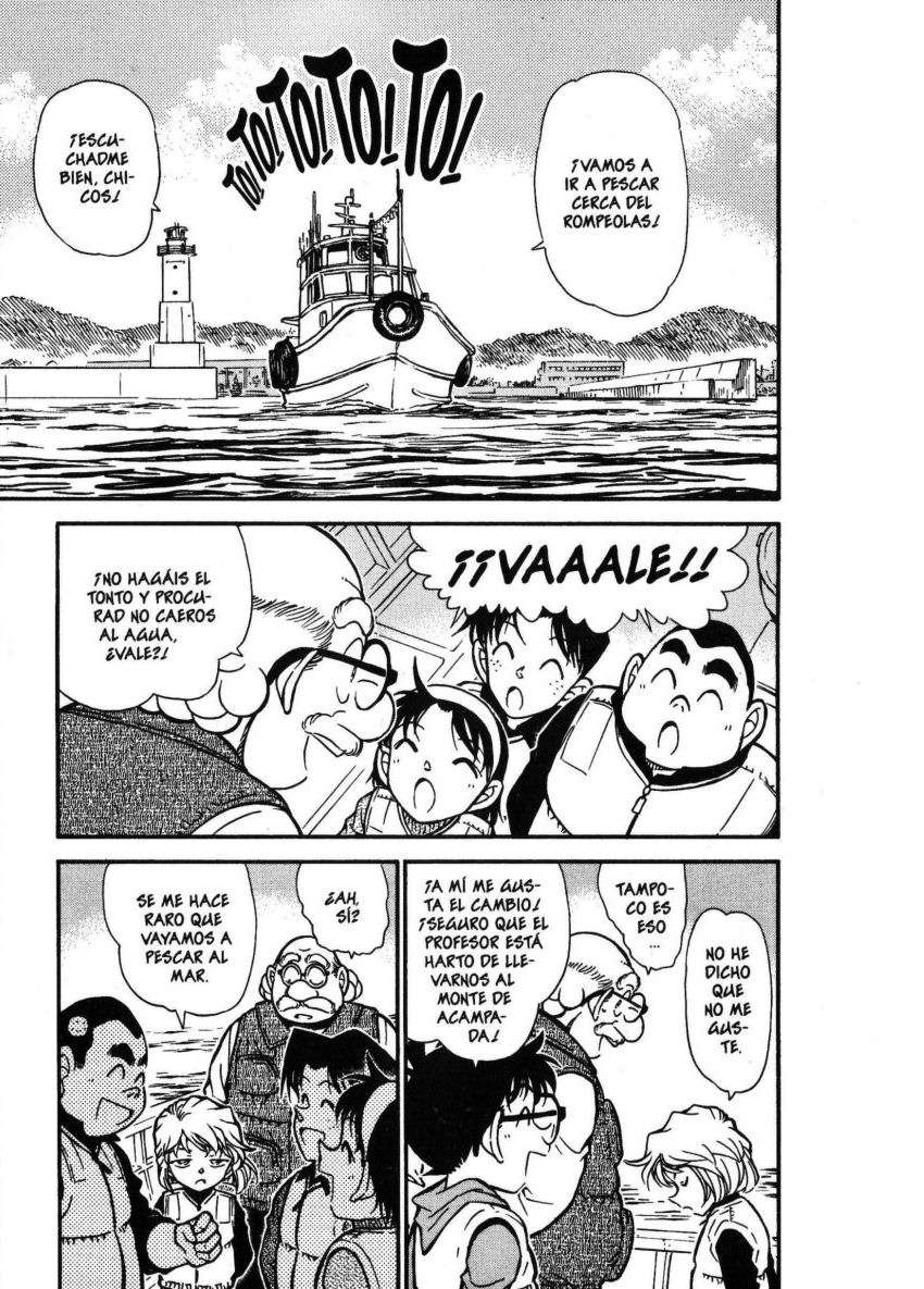 Detective Conan Capitulo 460: Un rincón secreto en medio del mar página 2