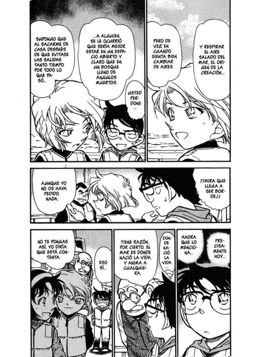 Detective Conan Capitulo 460: Un rincón secreto en medio del mar página 3