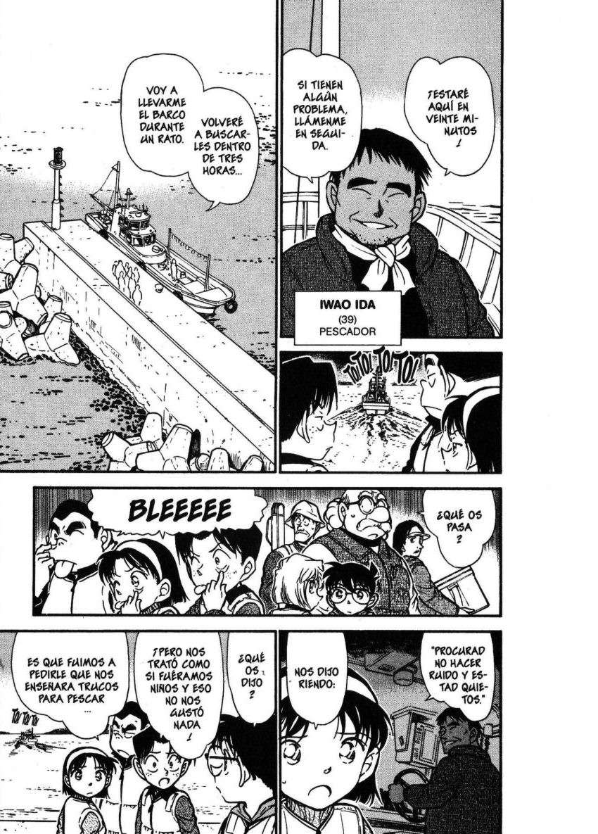 Detective Conan Capitulo 460: Un rincón secreto en medio del mar página 6
