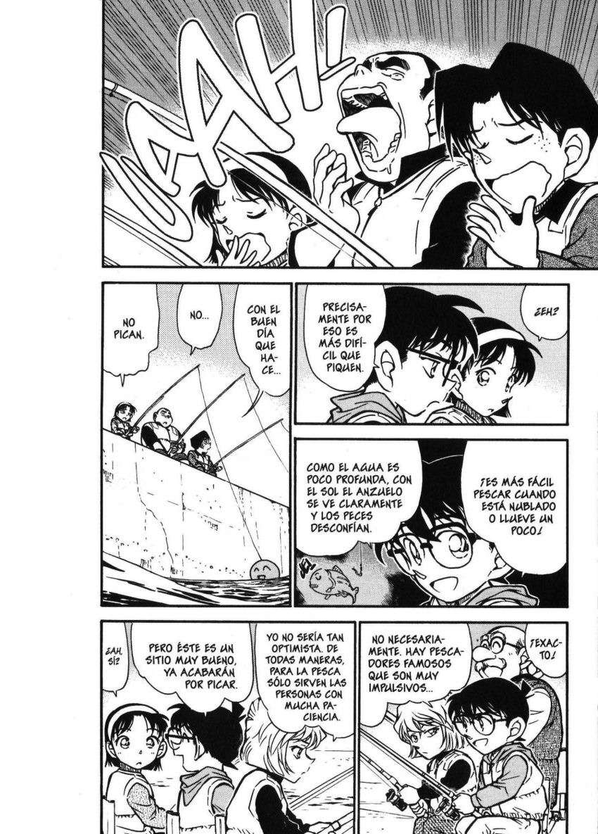 Detective Conan Capitulo 460: Un rincón secreto en medio del mar página 9
