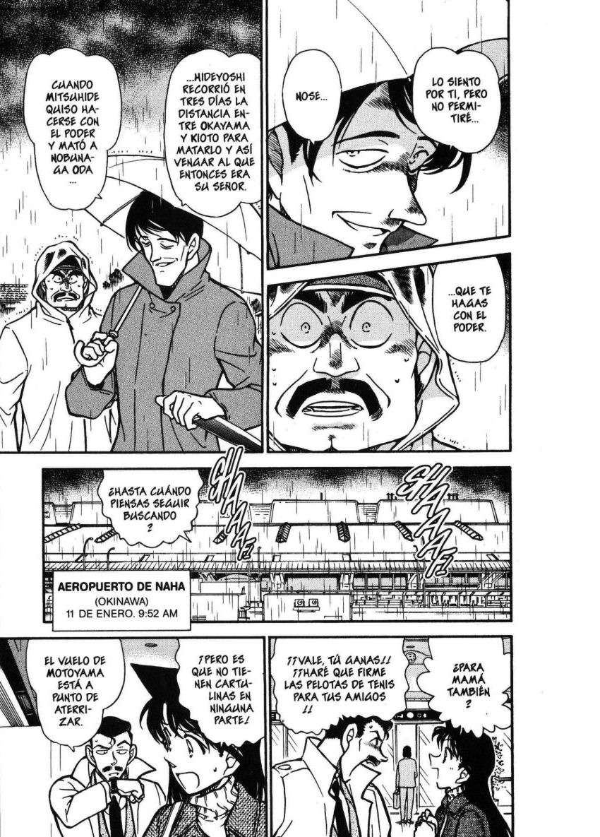 Detective Conan Capitulo 463: La venganza de Hideyoshi página 12