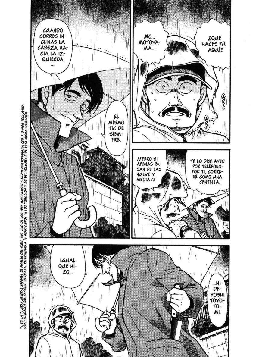 Detective Conan Capitulo 463: La venganza de Hideyoshi página 3