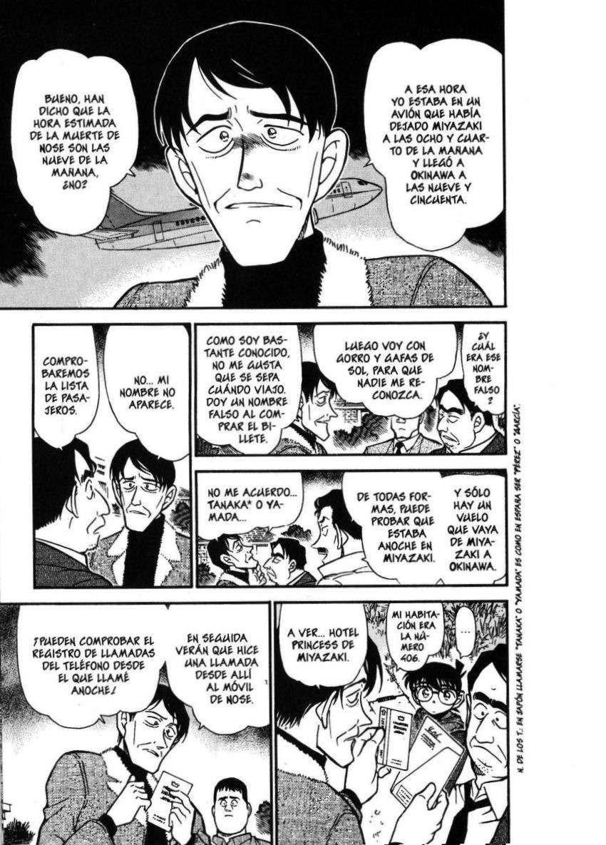Detective Conan Capitulo 464: Algo extraño… página 8